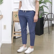 장롱 남자 여름 밴딩 린넨바지 8컬러