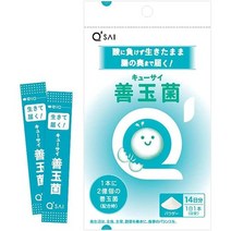 서플리먼트 キューサイ 쿠사이 선옥균아부르푸르 요구르트 맛선옥균이 1개에 2억개(배합시)14G(1G×14개)(, One Size, One Color