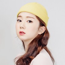 라핑 솜사탕 여름 무지 남녀공용 숏비니