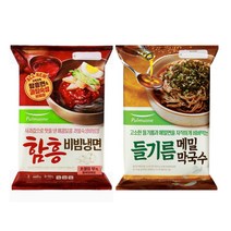 (냉장)[풀무원]함흥비빔냉면2인+들기름막국수2인