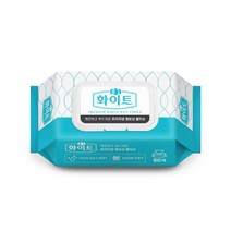 미리사몰 화이트 물티슈 캡형 80매 250g 1개 가정용 프리미엄 학교 회사 사무실 소모품 준비물