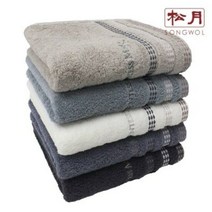 기타 바보사랑[송월타월]송월 카운테스마라 모던스티치 160G 40수, 다크그레이1장, 선택:다크그레이1장