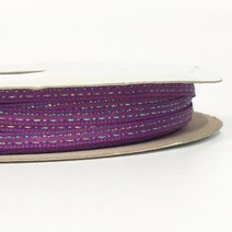 리본벨리 레인보우 실주자 리본 3mm 20yd 선물 포장 리본 공예 DIY, 포도주