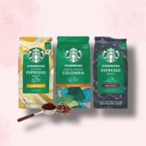 스타벅스원두 홀빈3종 분쇄원두4종 200g, 블론드 에스프레소 홀빈 200g