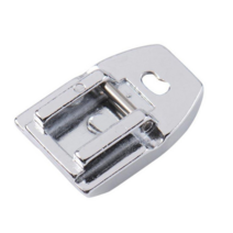 가정용 재봉틀 노루발 지퍼 버튼 블라인드 스티칭 주름 탄성 밴드 뜨개질, [04] Zipper Presser Foot4
