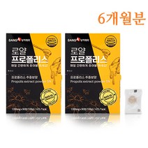 프로폴리스 플라보노이드 추출분말 캡슐 면역력높이는 영양제 면역력영양제 면역력강화영양제 추천 6개월분, 180정, 1200mg