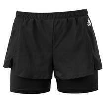 아디 여성쇼트+반바지=일체형)(GL4033-블랙)신상품 여성요가복-런닝쇼트