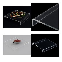 정사각 디귿자형 아크릴 진열대 150X150X20MM 접이식매대 아크릴케이스