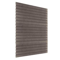 블라인드 자체 접착 주름 커튼 거실 반 암막 창 커튼 욕실 발코니 그늘 24