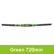 자전거핸들바 일체형핸들바 MTB핸들바그립 MTB핸들바 중국 ULLICYC 유명 브랜드 Ullicyc 탄소 MTB 핸들 바, 13 Green-flat-720mm
