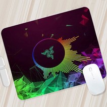 맞춤형 레이저 컴퓨터 데스크 매트 게이머 캐비닛 매직 마우스 게임 패드 Pc 액세서리 마우스 패드 키보드, 10 HC003700_02 250x290x2mm