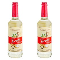 Torani 토라니 바닐라 솔트 퓨어메이드 시럽 750Ml 2개