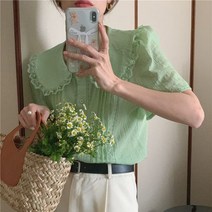 허니시스터 / 오아르 레이스 페미닌 블라우스