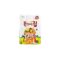 리빙 삼정펄프 돈잘버는집 데코 엠보싱 3겹 30M(30롤*3팩) 화장지, 3개, 30개입