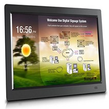 Sungale 14” Wall-Hanging Digital Signage Display Unit, 1
