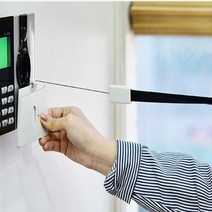 릴 홀더 출입 사원 명찰 증 목 걸이 줄 늘어나는 스트랩 케이스 카드 고정 인식 클립 주머니 수납 분실 방지 편리할 홀더 이름표, 색상, 검정