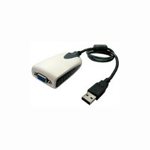CENTOS USB 그래픽카드 UVT-100 Ver 2.0/VGA 아답터 변환젠더/기타-USB to RGB, 선택없음