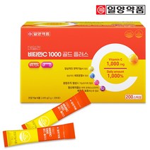 일양 데일리 비타민C1000 골드 플러스 200포-레몬맛, 400g, 1개