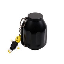 국소배기장치 흡진기 Jok Juk 휴대용 연기 필터 사무실 자동차 공기청정기 활성탄 개인 흡연 액세서리 쿨 가제트, Black