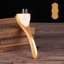 괄사마사지기 추천 괄사 지압봉 얼굴 파트 두피 승모근 얼굴괄사마사지 바디, B75-앰버