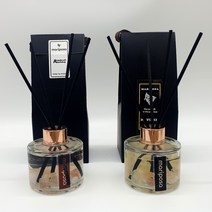 [1+1]마리포사 핑크솔트 디퓨저 향테리어 베이직 라운드 100ml+100ml, 가든파티(꽃무더기)