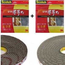 3M 방문 틈막이 틈새막이 문풍지 실내 바람자바 중2개