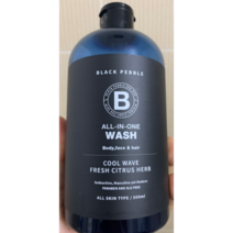 블랙페블 올인원 워시 쿨 웨이브 500ml, 1개