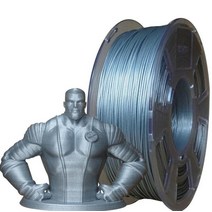빛나는 PL 표면 섬광 금속 질감 1.75mm 1KG 3d 인쇄 필라멘트 색상 소모품, 04 은