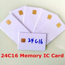 전자키 복사기 스티커 AT24C16 ISO7816 스마트 카드 보안 메모리 빈 연결 IC, 한개옵션0