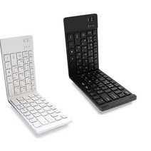 무선 블루투스 접이식 키보드 휴대용, 화이트
