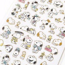 스누피 스티커 캐릭터 다꾸 다이어리 문구 snoopy