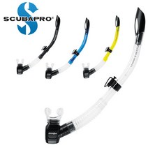 스쿠버프로 스노클 스노쿨링 이스케이프 세미 드라이, 블랙