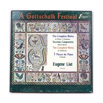 유진 리스트 Eugene List A Gottschalk Festival LP 음반 바이닐 레코드 앨범