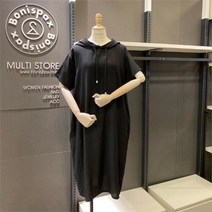 보니스팍스 루즈핏 후드 원피스 1 DA28OP190