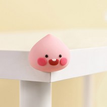 카카오프렌즈 AS 모서리가드 세트 4P 얼굴 어피치 책상가드 모서리쿠션, 단품