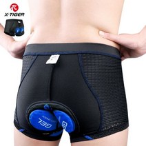자전거 전자 벨 크락션 XTIGER 사이클링 반바지 통기성 메쉬 속옷 젤 패드 충격 방지 MTB dropshipping, XXL, XM-DNK-16804L