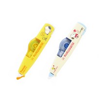 PLUS 플러스 수정테이프 스누피 에디션, 스누피 수정테이프-옐로우