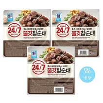 대림선 쫄깃한 찰순대 500g, 3팩