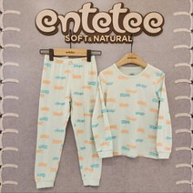 앙떼떼 NC경산점 [스페셜 뱀부 9부내의] 부드러운감촉 저자극 친환경천연섬유 간절기 봄 가을 잠옷 내복 실내복 남아 공용 초등학생