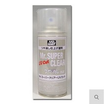 미스터하비(군제) 슈퍼 클리어 UV 자외선 차단 무광 락카 마감제 코팅제 구체관절인형 프라모델 건프라