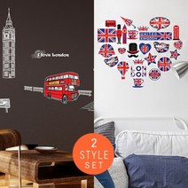 기타 바보사랑[케이알시트]KR-0061_60066 영국여행 런던 테마 데코스티커 세트, 26_KR-0061_60066 영국여행 런던 테마 데코스티커 세트