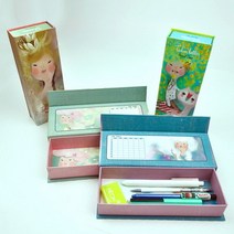 2000 토부레터 지함필통1904디자인문구 필통 일러스트 나무 종이필통, 처음이야