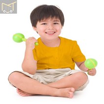 마라카스2P 어린이 교구 교육용 유아 치료악기 유아음악교구 악기 음악 음악놀이 연주