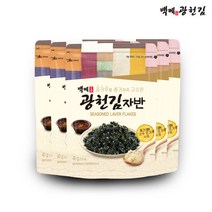 [광천김] 백제 광천김 콩가루 김자반 40gx5봉 10봉, 5개, 40g