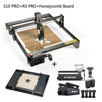 레이저조각기 각인기ATOMSTACK-레이저 조각기 X7 A10 S10 프로 50W CNC DIY 레이저 금속 나무 아크릴 유리, 07 S10 PRO-6_01 EU