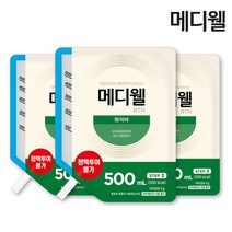 메디웰 RTH 화이바 500ml x 20팩+주입세트 20개입 환자식, 단품, 단품