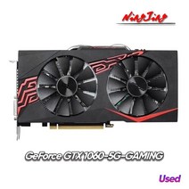 그래픽카드 지포스 rtx 3060 4090 중고 채굴 중고 Asus GeForce GTX 1060 5G 게임용 그래픽 카드 GDDR5 6p, 한개옵션0