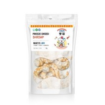 오독오독 맛집 동결건조 새우 강아지간식, 6개, 10g