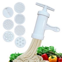 칼국수만들기 제면기 가정용 칼국수 국수 면뽑는 기계 파스타 메이커 플라스틱 메이커 프레스 크랭크 커터 과일 과즙 조리기구 만들기 스파게티 주방 도구, 없음