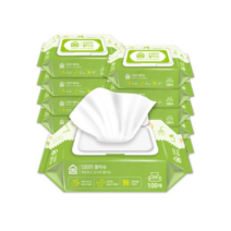 숨 물티슈 100매x10팩 (캡형), 30팩, 100매